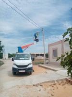 campagne de maintenance de réseau d'éclairage public le 03 juillet 2025